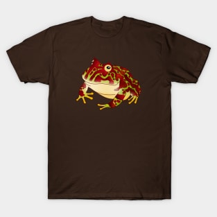 Red Ornate Pacman Frog T-Shirt